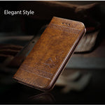 Phone Wallet Case PU Leather Card Slot Kickstand