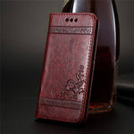 Phone Wallet Case PU Leather Card Slot Kickstand