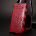 Phone Wallet Case PU Leather Card Slot Kickstand