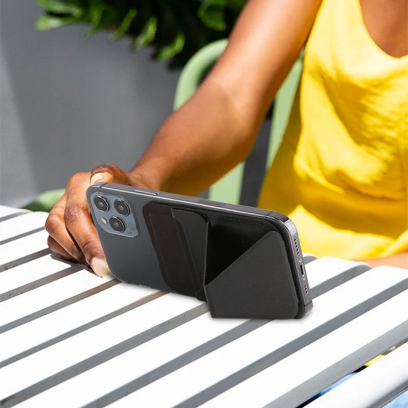 Phone Wallet Stand Magnetic Card Holder \