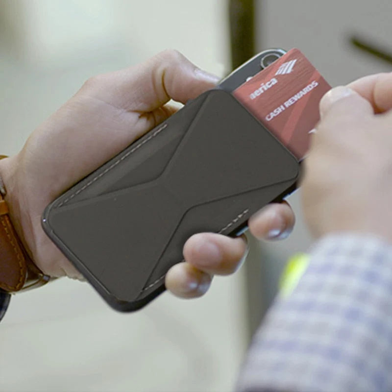 Phone Wallet Stand Magnetic Card Holder \