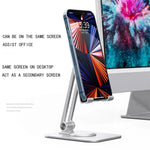 Phone and Tablet Holder Metal Rotating Swivel & Tilt