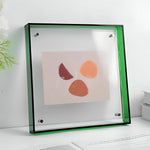 Picture Frame Acrylic Neon Edge Stand Or Hang