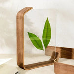 Picture Frame Double-Sided Wood & Acrylic Tabletop