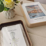 Picture Frame Double-Sided Wood & Acrylic Tabletop