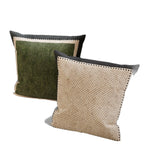 Pillow Cover 18x18 Woven Chevron Hidden Zipper
