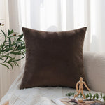 Pillow Cover 18x18in Fine Ribbed Cord Cotton-Poly Blend