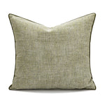 Pillow Cover Abstract Houndstooth Jacquard Cotton-Linen 18x18