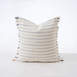 Pillow Cover Cotton Blend Crochet Trim Hidden Zipper