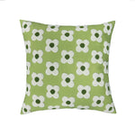 Pillow Cover Hand-Tufted Bouclé Floral Linen-Touch