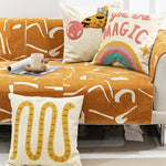 Pillow Cover Hand-Tufted Canvas Zipper Closure 18 x 18 Inch