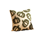 Pillow Cover Hand-Tufted Chenille Cotton-Blend