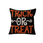 Pillow Cover Hand-Tufted Ghost Hidden Zipper Cotton Blend