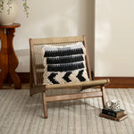 Pillow Cover Handcrafted Tufted Tassel Fringe Cotton Blend