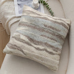 Pillow Cover Jacquard Tree Motif & Velvet Piping