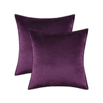 Pillow Cover Low-Pile Velvet Hidden Zipper