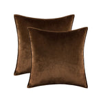 Pillow Cover Low-Pile Velvet Hidden Zipper
