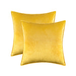 Pillow Cover Low-Pile Velvet Hidden Zipper