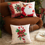 Pillow Cover Patchwork Design Hidden Zipper Machine Washable
