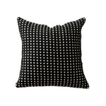 Pillow Cover Point-Tufted Linen-Feel Removable Concealed Zipper