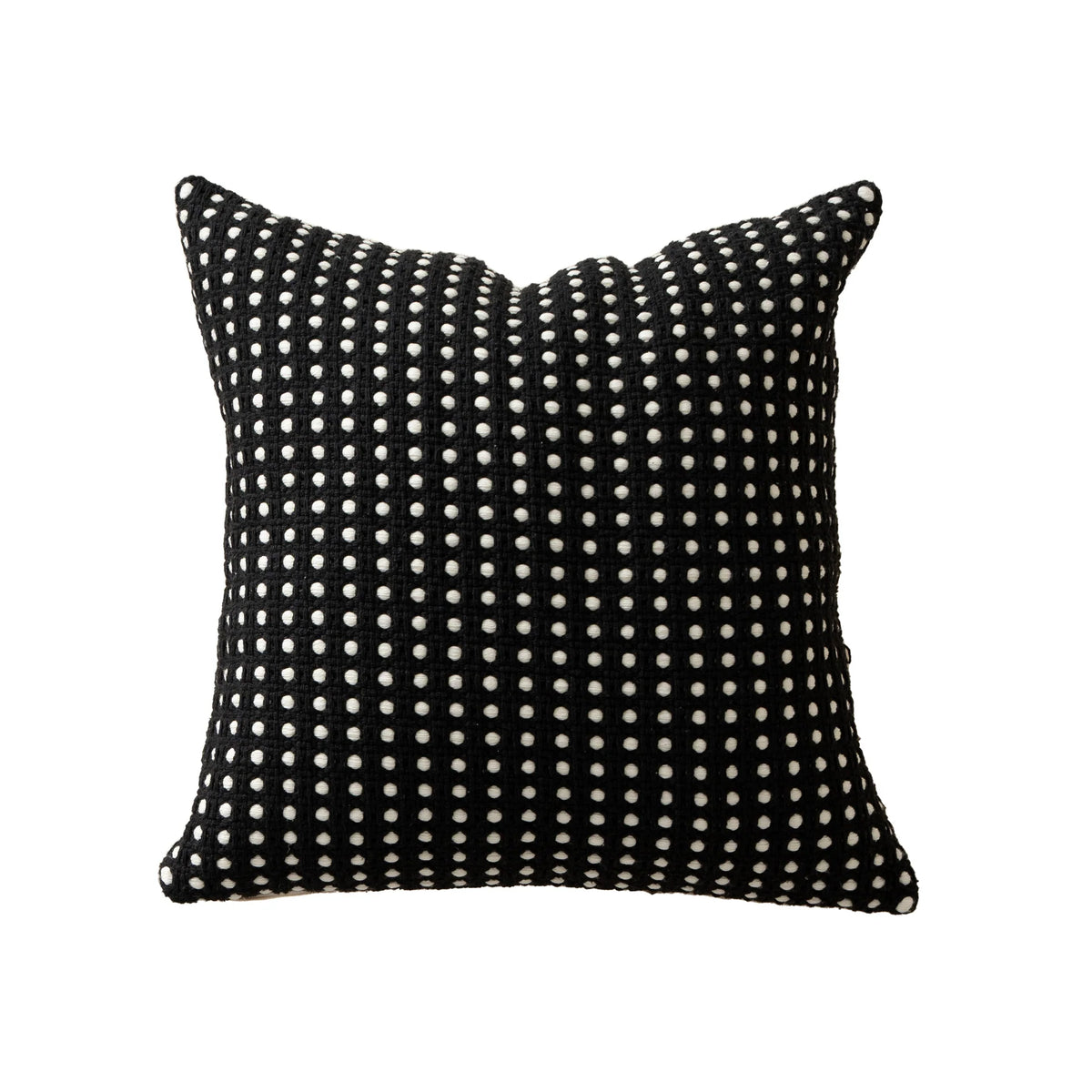 Pillow Cover Point-Tufted Linen-Feel Removable Concealed Zipper