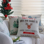 Pillow Cover Retro Rudolph Cotton-Linen 18×18