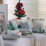 Pillow Cover Retro Rudolph Cotton-Linen 18×18
