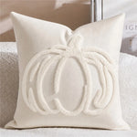 Pillow Cover Tufted Chenille Suede-Like Microfiber Hidden Zipper