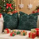 Pillow Cover Tufted Tree Velvet Hidden Zipper