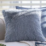 Pillowcase Long-Pile Faux Fur & Concealed Zipper