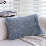 Pillowcase Long-Pile Faux Fur & Concealed Zipper