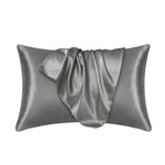 Pillowcase Mulberry Silk 22 Momme Zippered Breathable Surface