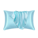 Pillowcase Mulberry Silk 22 Momme Zippered Breathable Surface