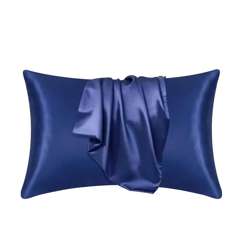 Pillowcase Mulberry Silk 22 Momme Zippered Breathable Surface