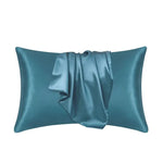 Pillowcase Mulberry Silk 22 Momme Zippered Breathable Surface
