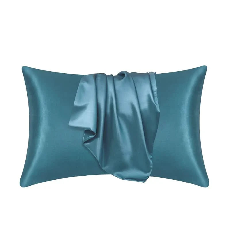 Pillowcase Mulberry Silk 22 Momme Zippered Breathable Surface