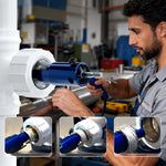 Pipe Thread Extractor 3-in-1 Reverse Spiral Hardened Steel