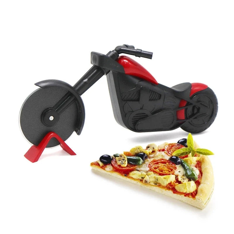 Pizza Cutter Stainless Steel Rust-Resistant Ergonomic Guarded Handle