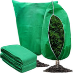 Plant Frost Cover Insulated Breathable Fleece Adjustable Drawstring
