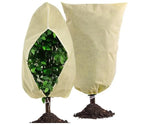 Plant Frost Cover Insulated Breathable Fleece Adjustable Drawstring