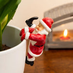 Plant Pot Topper Festive Snowman Durable Indoor & Outdoor