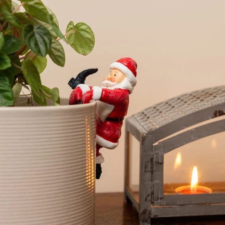 Plant Pot Topper Festive Snowman Durable Indoor & Outdoor