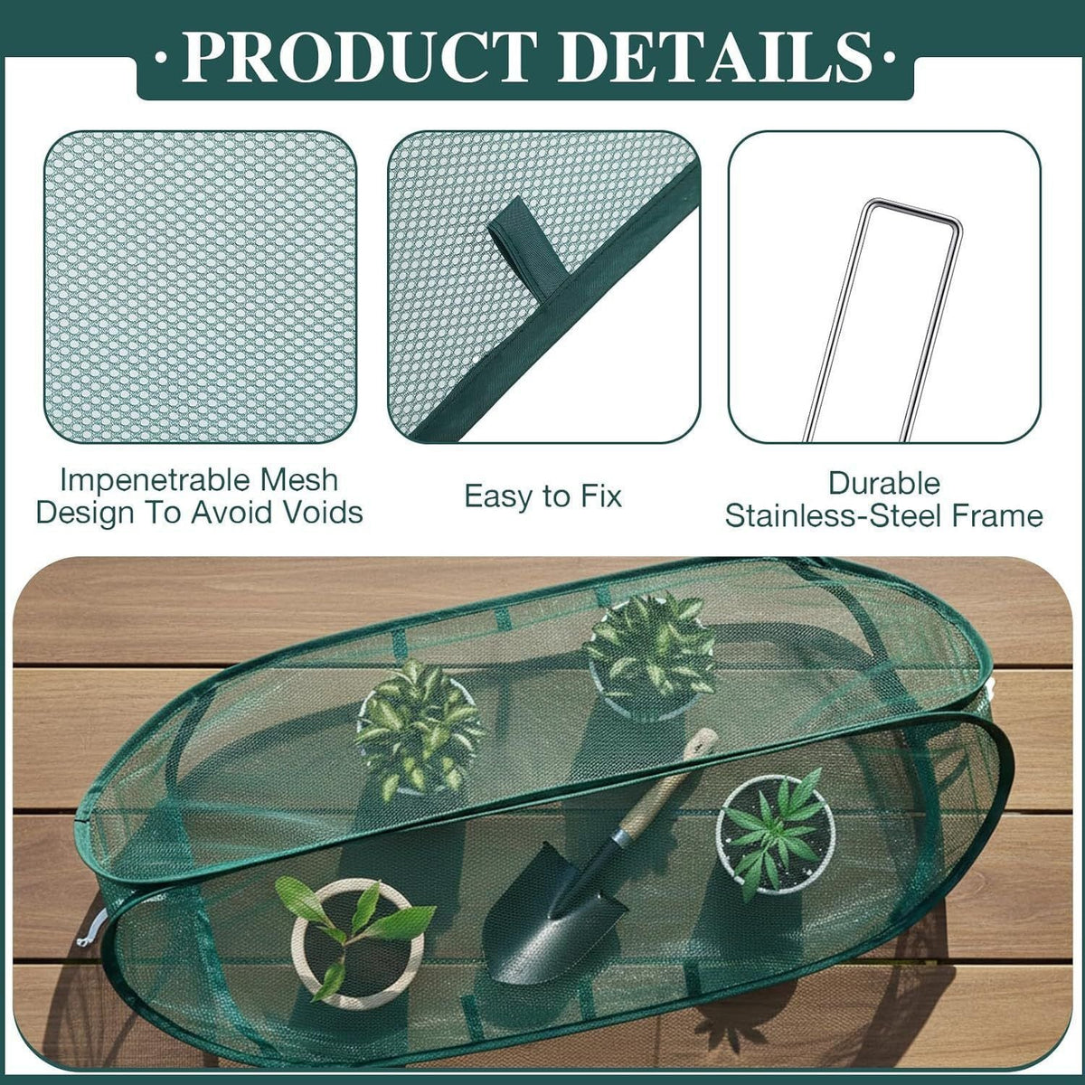 Plant Protection Cover Breathable UV-Resistant Mesh