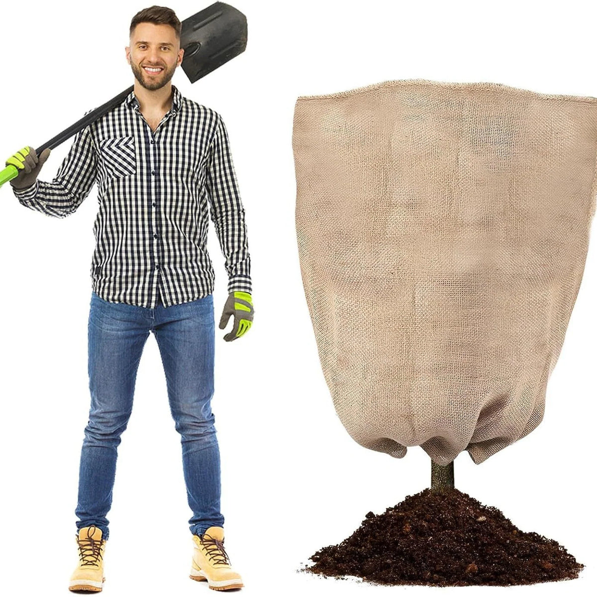 Plant Protector Cover Breathable Frost & Pest Protection
