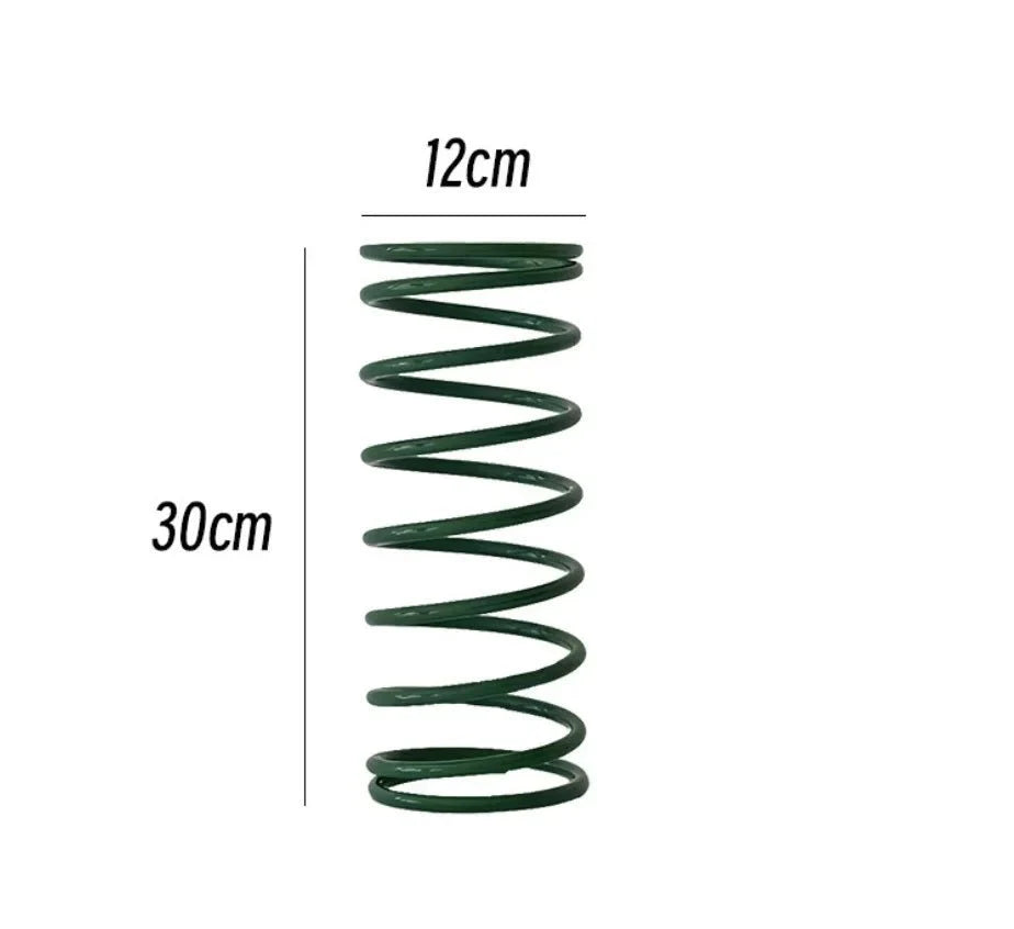 Plant Rack Spring-Inspired Iron Fits Multiple Pots