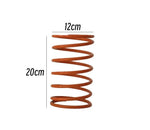 Plant Rack Spring-Inspired Iron Fits Multiple Pots