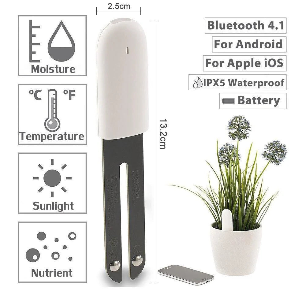 Plant Sensor 4-in-1 Bluetooth App & Color LED