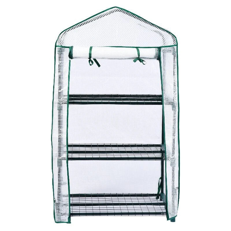 Plant Shelf Multi-Tier Weather-Resistant Tool-Free Assembly
