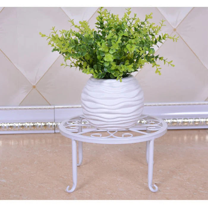 Plant Stand Cast Iron Powder-Coated Indoor & Outdoor