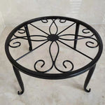 Plant Stand Cast Iron Powder-Coated Indoor & Outdoor